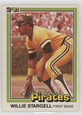 1981 Donruss - [Base] #12 - Willie Stargell