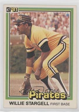 1981 Donruss - [Base] #12 - Willie Stargell