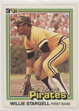 1981 Donruss - [Base] #12 - Willie Stargell