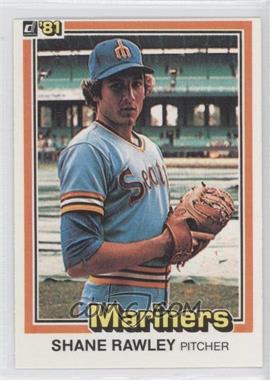 1981 Donruss - [Base] #167 - Shane Rawley