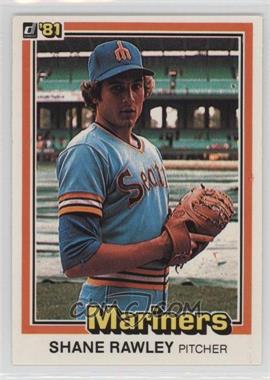 1981 Donruss - [Base] #167 - Shane Rawley