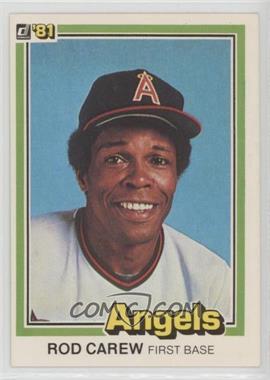 1981 Donruss - [Base] #169 - Rod Carew