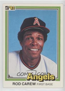 1981 Donruss - [Base] #169 - Rod Carew