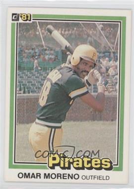 1981 Donruss - [Base] #17 - Omar Moreno