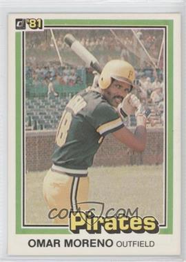 1981 Donruss - [Base] #17 - Omar Moreno