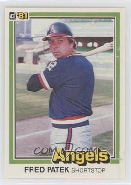 1981 Donruss - [Base] #170 - Freddie Patek [Good to VG‑EX]