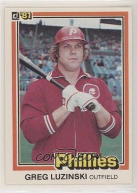 1981 Donruss - [Base] #175 - Greg Luzinski