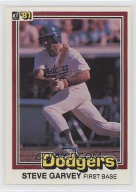 1981 Donruss - [Base] #176 - Steve Garvey