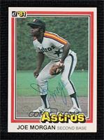 Joe Morgan [JSA Certified COA Sticker]