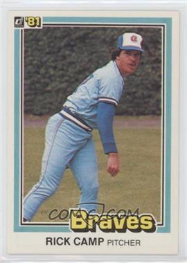 1981 Donruss - [Base] #197 - Rick Camp