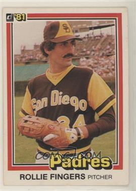 1981 Donruss - [Base] #2 - Rollie Fingers