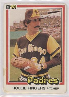 1981 Donruss - [Base] #2 - Rollie Fingers [Poor to Fair]