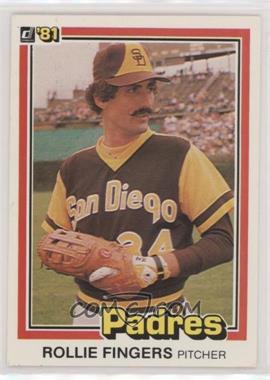 1981 Donruss - [Base] #2 - Rollie Fingers