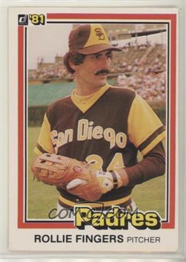 1981 Donruss - [Base] #2 - Rollie Fingers