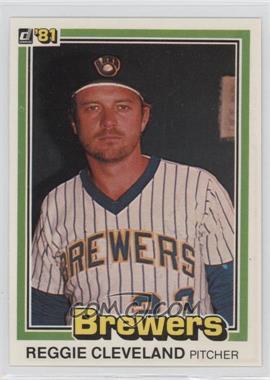 1981 Donruss - [Base] #206 - Reggie Cleveland