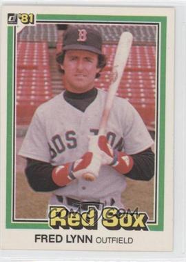 1981 Donruss - [Base] #218 - Fred Lynn