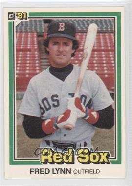 1981 Donruss - [Base] #218 - Fred Lynn