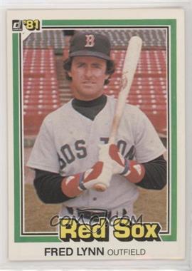 1981 Donruss - [Base] #218 - Fred Lynn