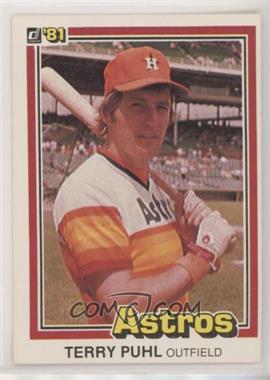 1981 Donruss - [Base] #24 - Terry Puhl