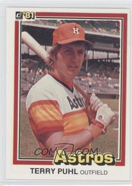 1981 Donruss - [Base] #24 - Terry Puhl