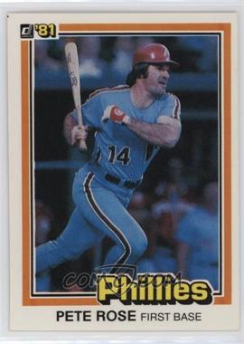 1981 Donruss - [Base] #251 - Pete Rose