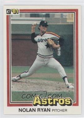 1981 Donruss - [Base] #260 - Nolan Ryan