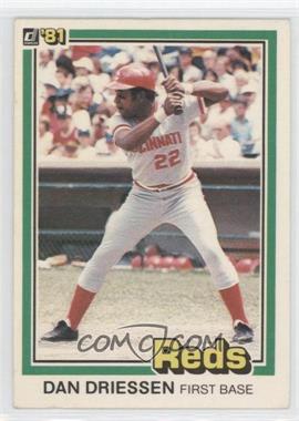 1981 Donruss - [Base] #301 - Dan Driessen