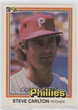 1981 Donruss - [Base] #33 - Steve Carlton