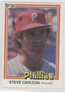 1981 Donruss - [Base] #33 - Steve Carlton