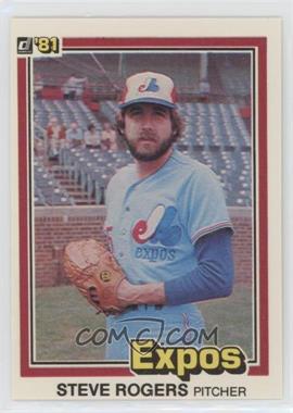 1981 Donruss - [Base] #330.2 - Steve Rogers (last name Rogers on front)