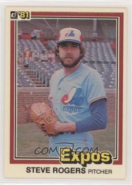 1981 Donruss - [Base] #330.2 - Steve Rogers (last name Rogers on front)