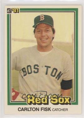 1981 Donruss - [Base] #335 - Carlton Fisk