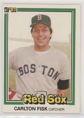 1981 Donruss - [Base] #335 - Carlton Fisk