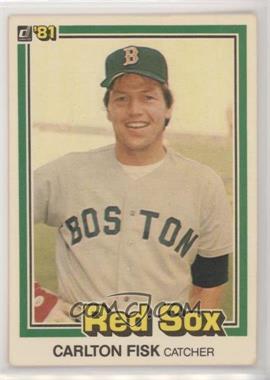 1981 Donruss - [Base] #335 - Carlton Fisk