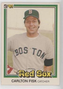 1981 Donruss - [Base] #335 - Carlton Fisk