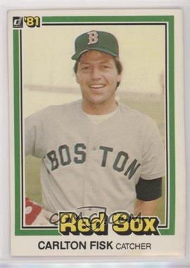 1981 Donruss - [Base] #335 - Carlton Fisk