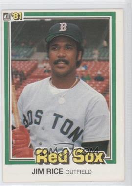 1981 Donruss - [Base] #338 - Jim Rice