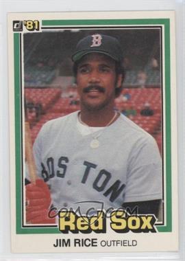 1981 Donruss - [Base] #338 - Jim Rice