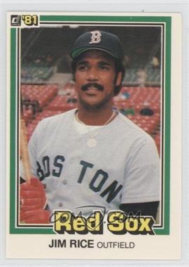 1981 Donruss - [Base] #338 - Jim Rice