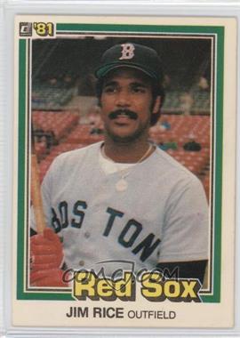 1981 Donruss - [Base] #338 - Jim Rice