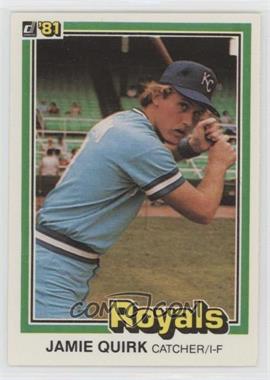 1981 Donruss - [Base] #341 - Jamie Quirk