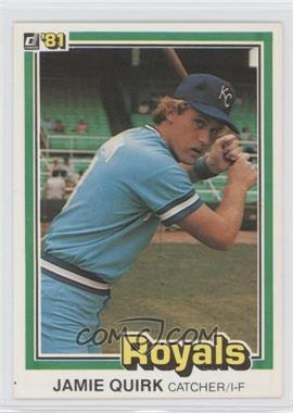 1981 Donruss - [Base] #341 - Jamie Quirk