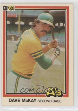 1981 Donruss - [Base] #350 - Dave McKay