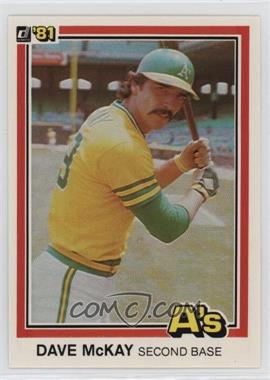 1981 Donruss - [Base] #350 - Dave McKay