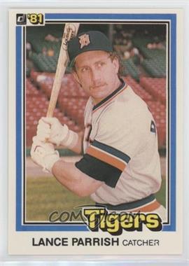 1981 Donruss - [Base] #366 - Lance Parrish