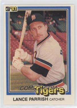 1981 Donruss - [Base] #366 - Lance Parrish