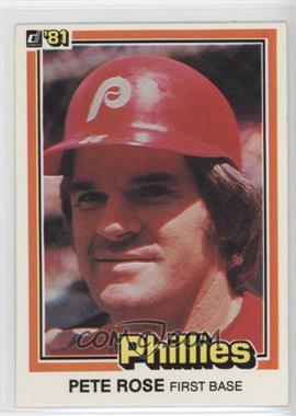 1981 Donruss - [Base] #371 - Pete Rose