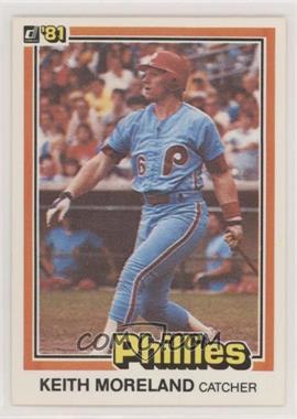 1981 Donruss - [Base] #382 - Keith Moreland