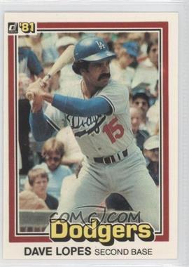 1981 Donruss - [Base] #416 - Davey Lopes