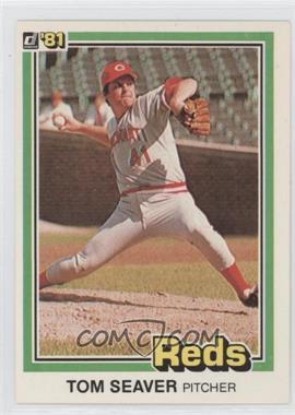 1981 Donruss - [Base] #422 - Tom Seaver